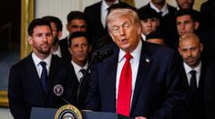 Nejzvláštnější návštěva v Bílém domě? Trump pozval Messiho, ale mluvil o Íránu