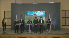 Tisková konference po jednání vlády