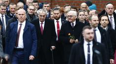 Německo slavilo pád Berlínské zdi. Bez Čechů by nepadla, řekl prezident