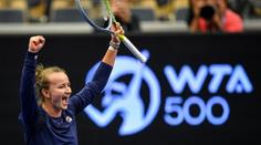 Krejčíková opět ve formě. Stoupá žebříčkem a je českou jedničkou