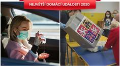 Covid-19, smrt vojačky i zavřené hranice. Tyto události hýbaly Českem