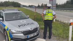Policisté hlídají silnice. Závěr prázdnin je nejrizikovějším obdobím v roce