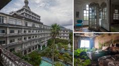 Zašlá krása hotelu: Vypadá, jako kdyby ho opustili ve spěchu