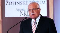 Klaus: Za tragédii v Řecku může krize eura