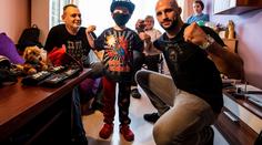 Malý bojovník měl návštěvu z UFC. Tonda půjde fandit Lucii!