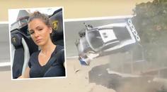 Brutální nehoda: Sexy závodnice je ráda, že ještě žije! VIDEO