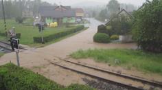 Česko zasáhl vichr: Spadlé stromy, zničené střechy a zatopené sklepy