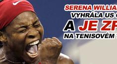 Vítězkou US Open se stala Serena Williamsová, Federera vyzve Murray
