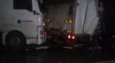 KOLAPS na D1: HROMADNÁ nehoda šesti kamionů a pěti aut