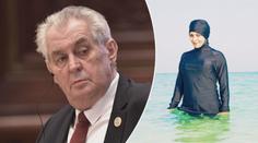 Burkiny v Česku: Ano nebo ne? Prezident Zeman má jasno!