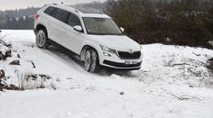 Kodiaq už se prodává v Česku. VIDEOTEST na silnici i v terénu!