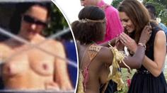 Kate urazily její nahaté fotky a pak si prohlížela prsa domorodkyň
