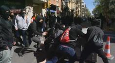 VIDEO: Při demonstraci v Barceloně policie zatkla 7 lidí