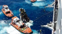 Italská pobřežní stráž zachránila z moře přes 200 migrantů
