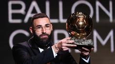 Benzema vyhrál poprvé v kariéře Zlatý míč. Ronaldo uzavřel druhou desítku