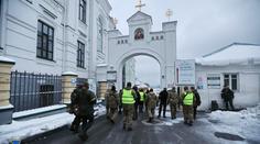 Zpívali o matičce Rusi. Následovaly razie tajné služby v ukrajinských kostelech