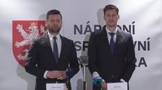 Tiskový brífink po jednání předsedy NSA a polského ministra sportu