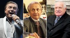 Slavní čeští důchodci: Klaus bere 50 tisíc, Čejka nemá na nájem. A co Gott?