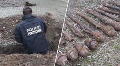 Poplach v Brně! Dělníci narazili na množství pancéřových pěstí a granátů