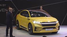 Odstartoval čínský autosalon, Škodovka představila elektromobil