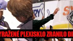 Vyražené plexisklo v NHL zranilo diváky