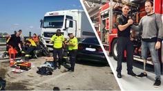 Náraz plechů, černo, ticho. Motorkář Jiří se po nehodě setkal se zachránci
