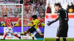 Momenty 24. kola Bundesligy: Adeyemi vstřelil výstavní gól, Müller předvedl neskutečný zákrok