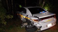 Řidič v tesle měl puštěný film a autopilota, smetl policejní vůz! FOTO