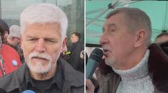 Na Babiše v Brně čekaly stovky příznivců i odpůrců. Pavel strávil den v posteli