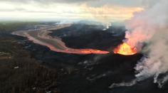 Havajská sopka Kilauea chrlí lávu. Je jedna z nejaktivnějších na světě