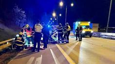 Muž vystoupil na Pražském okruhu z auta, smetlo ho jiné. Na místě zemřel