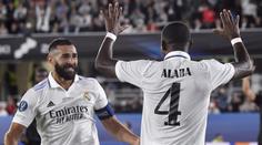 Alaba a Benzema rozhodli. Real Madrid slaví triumf v Superpoháru UEFA