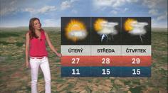 Dnes se dočkáme sluníčka. Teploty se vyšplhají ke 25 °C
