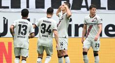 Momenty 32. kola Bundesligy: Koncert Leverkusenu řídili Češi. Granit vyslal granát