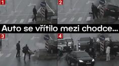 VIDEO: Řidiči selhalo srdce, vletěl do chodců na přechodu