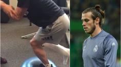 Jde to i se zlomeninou! Gareth Bale dře dál v posilovně VIDEO
