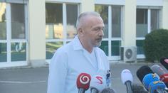 Tisková konference ošetřujícího lékaře prezidenta Zemana