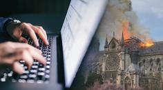 Katedrálu zapálili muslimové, šíří se internetem. Hrozí za to 2 roky