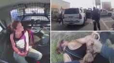 Zatčená žena se vyvlékla z pout a ujela policejním autem! VIDEO