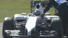 Sexy Susie nedojela, Massa havaroval. Williams si doma uřízl ostudu