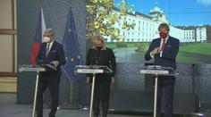 Vláda jednala o armádě v nemocnicích i očkování v lékárnách