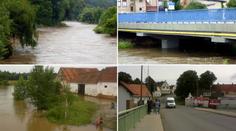 SLEDOVALI JSME: Povodně v Česku! Déšť pomalu ustává!
