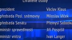 Příliš ministrů, málo osobních strážců