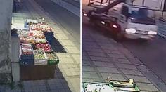 VIDEO: Ulicí se řítila plošina bez řidiče. Takto zdemolovala ulici