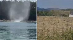 VIDEO: Lidé po Česku natáčí záhadné víry. Objevují se ve vzduchu i na vodě