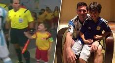PODVODNÍK Messi se fotil s jiným chlapcem, než kterého ignoroval