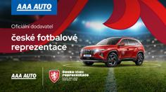 AAA AUTO se stalo partnerem české fotbalové reprezentace
