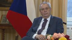 Prezident promluví o česko-ruské krizi. Sledujte projev na TV Nova a TN.cz