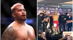 VIDEO uvnitř! UFC veterán se utrhl ze řetězu. Soupeře napadl už na vážení