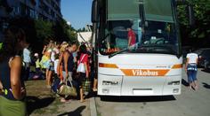 Slovenský autobus sjel do pole, 12 zraněných